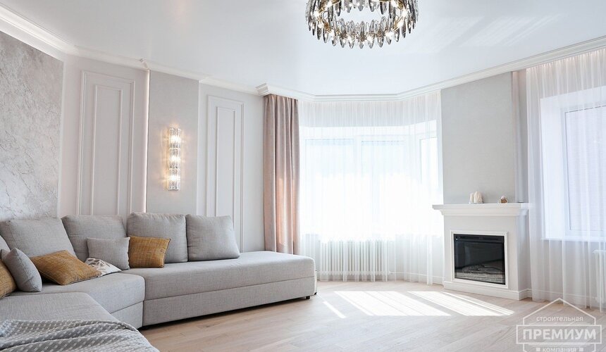Ремонт трехкомнатной квартиры в ЖК Clever park 100 м2 2