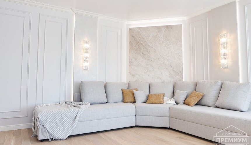 Ремонт трехкомнатной квартиры в ЖК Clever park 100 м2 4