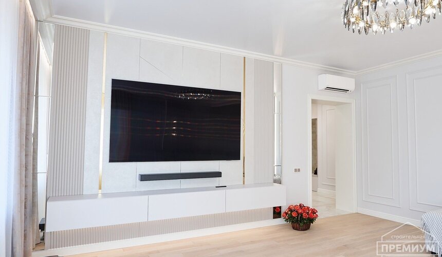 Ремонт трехкомнатной квартиры в ЖК Clever park 100 м2 5