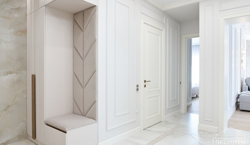 Ремонт трехкомнатной квартиры в ЖК Clever park 100 м2 21